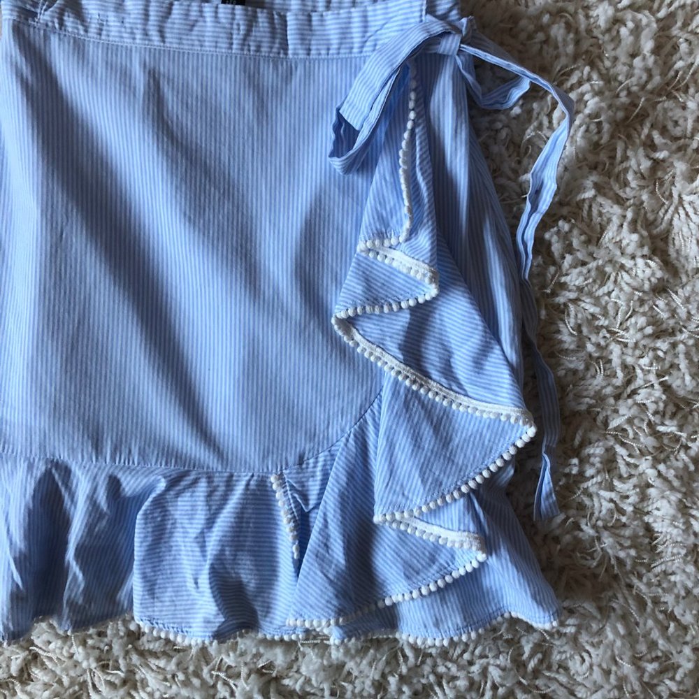 AQUA Ruffle Mini Skirt - Picture 4 of 5